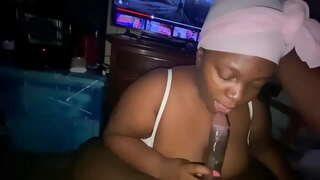 Үлкен попой Bbw Backshots және ұқыпсыз заглотить