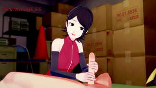 Boruto Hentai - Harada Jerkoff, ngotea mai, titjob Me Te Fucked E Boruto