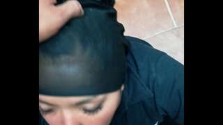 Menelan saya cum dan menyimpan menghisap