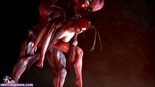 Sexy Girls Fucked By მონსტრები 7