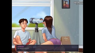 Panas college gadis remaja mendapat beberapa air mani di vagina di cam Hangat sorotan l musim Panas Saga[v0.18.2] l Bagian #17