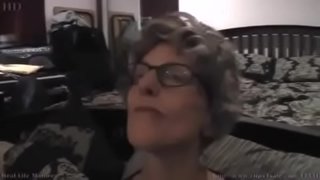 бабуля ебет сына