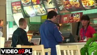 Ņ�费的色情电影组织绿色学校Marzena执行[波兰女生]