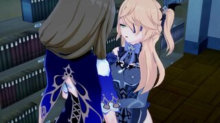 Fischl द्वारा गड़बड़ हो जाता है । लड़की पर लड़की मोबाइल फोनों के लिए सेक्स.