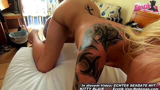 Holiday knulla på tyska amatör par